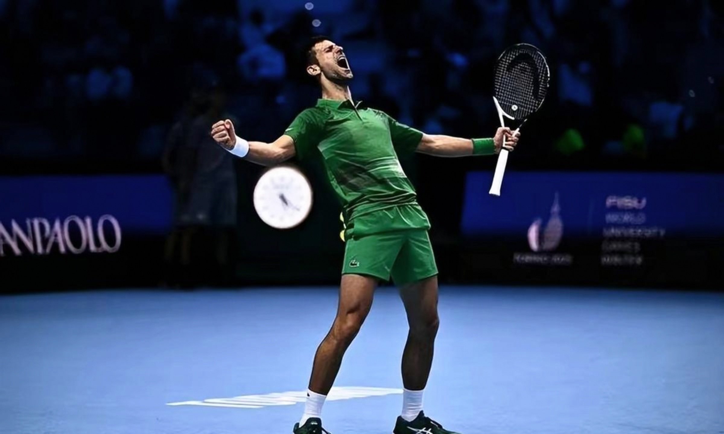 世界网球队横扫澳大利亚网球队，德约科维奇高光表现